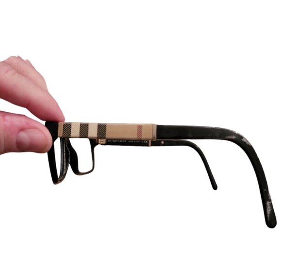 Vintage Burberry glasses frames, in fair condition - Picture 4 of 12